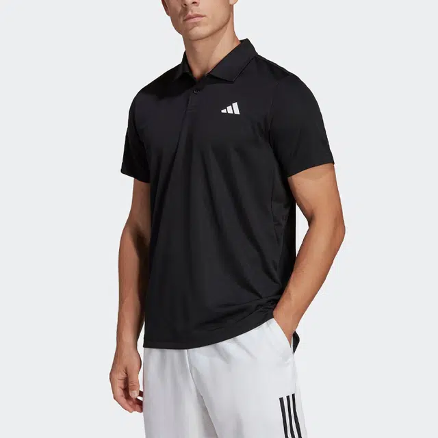 adidas Heat.rdy Tennis Polo Shirt Black