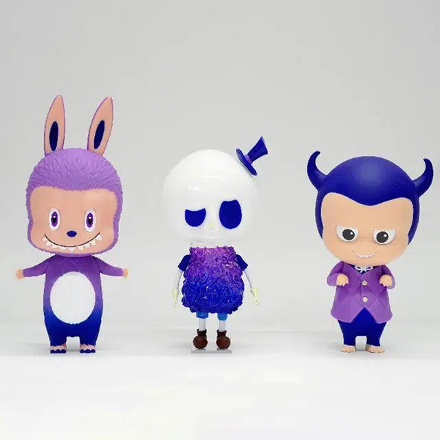 POP MART LABUBU+TYCOCO+YAYA