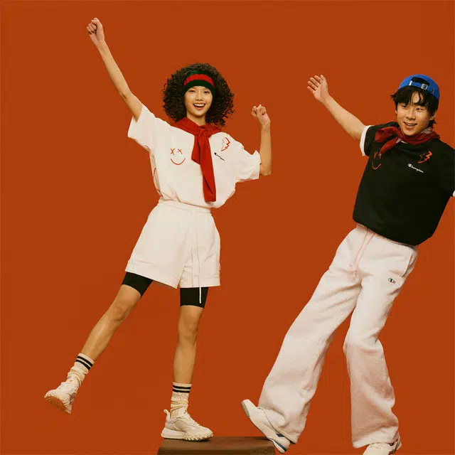 Champion SS23 Embroidered Logo Tee