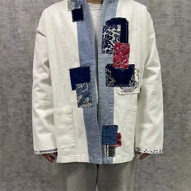 xVESSEL White Patchwork Robes