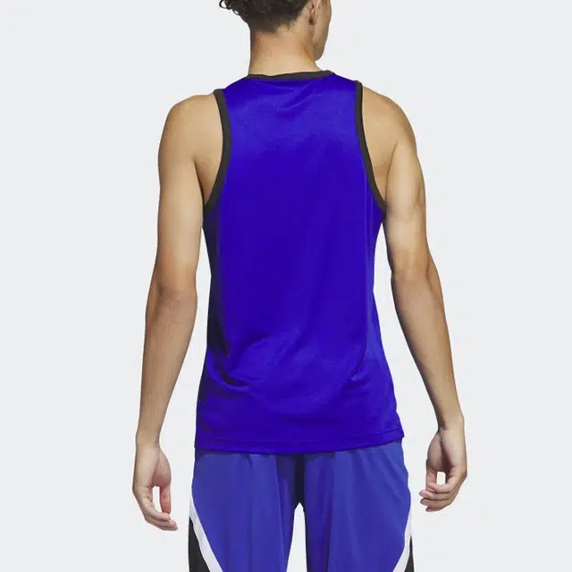 adidas Legends Basketball 3-Stripes Tank Top Logo