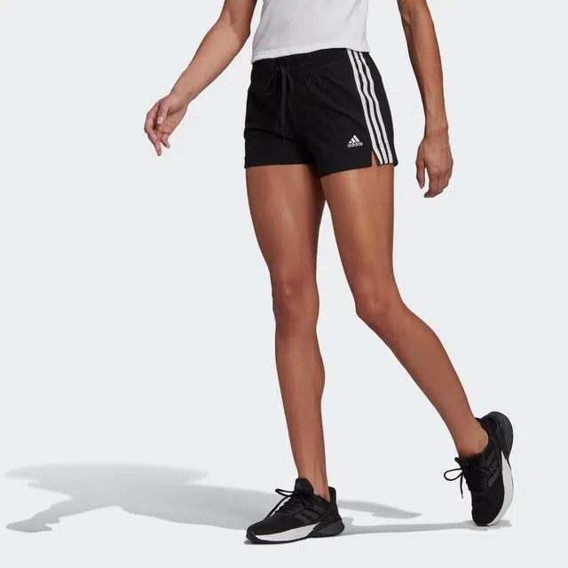adidas ESSENTIALS SLIM 3-STRIPES SHORTS