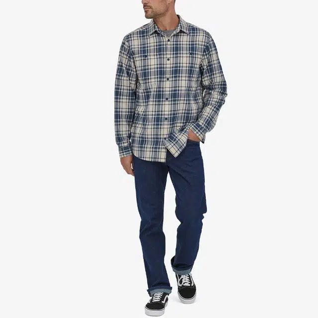 patagonia Men's Long-Sleeved Pima Cotton Shirt