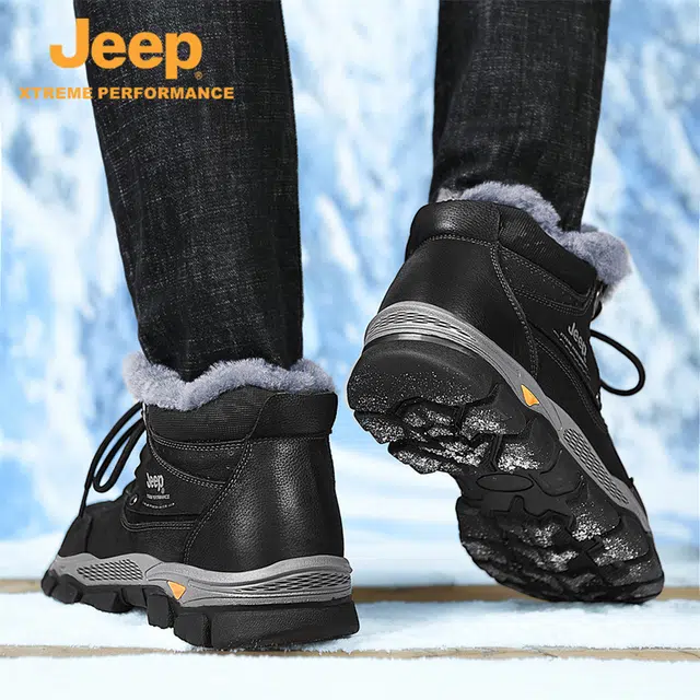 Jeep Hiking Boots Black