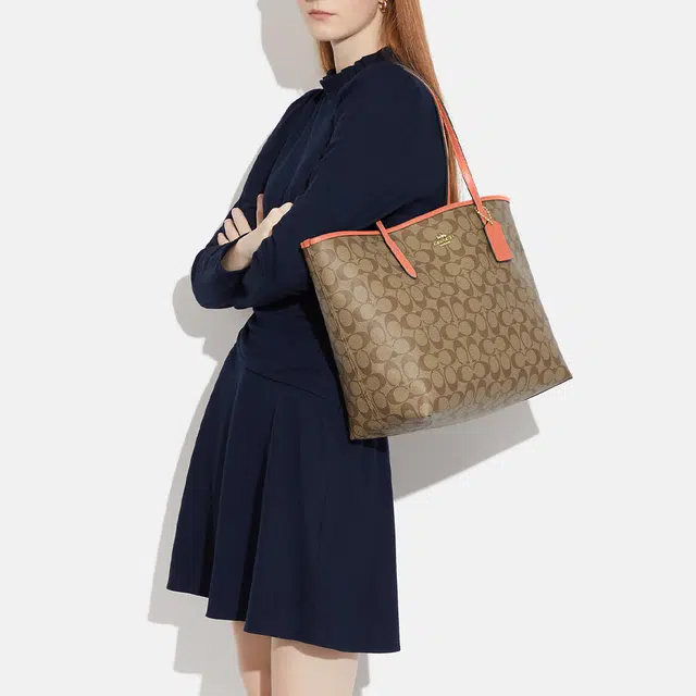 COACH City 33 PVC Tote