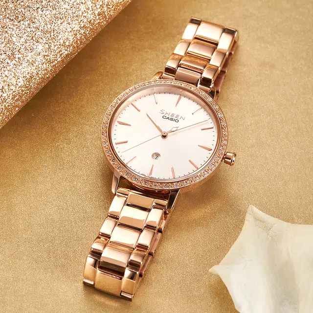 CASIO SHEEN SHE-4535PG-7AUPR