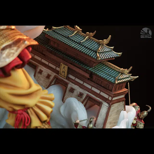 开天工作室 神话系列 开天工作室角色 神将杨戬 雕像