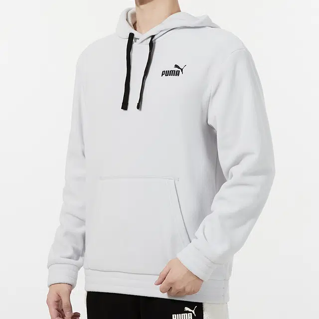 Puma Polar Fleece Hoodie Logo