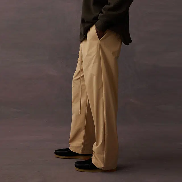 Fear of God Essentials Drop2 SS23 LS Relaxed Trouser Sand