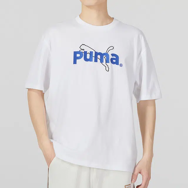 PUMA TEAM Graphic Tee LogoT