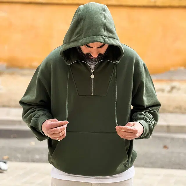 POLAR SKATE CO Half Zip Hoodie
