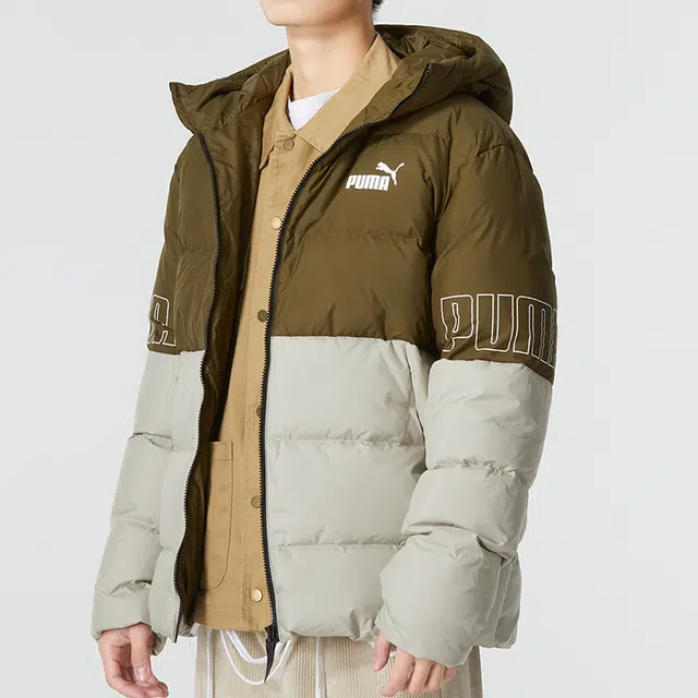 PUMA Power Hooded Down Puffer