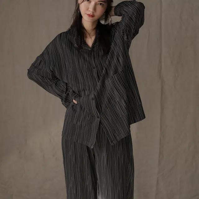 同语情侣睡衣男女春秋季纯棉薄款男女休闲韩版可外出 家居套装