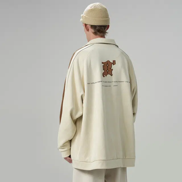 BJHG Retro Suede Logo Jacket