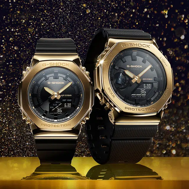 CASIO G-SHOCK GM-2100G-1A9PR+GM-S2100GB-1APR