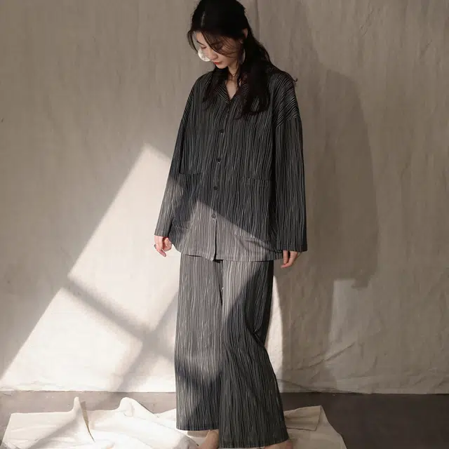 同语情侣睡衣男女春秋季纯棉薄款男女休闲韩版可外出 家居套装