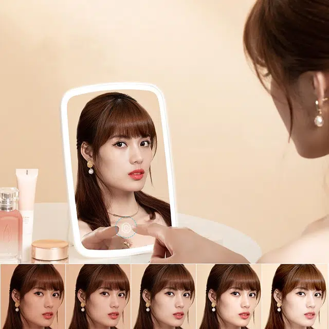 JORDAN&JUDY LED Makeup Mirror Gift Box Upgraded Version