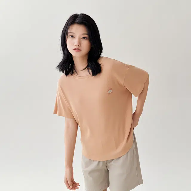 安之伴 夏季抑菌睡衣舒适透气可外穿宽松版家居服套装 女款