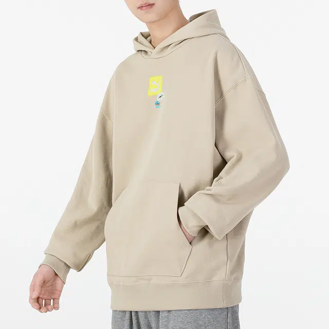 Puma Oversize Trend Graphic Hoodie Logo