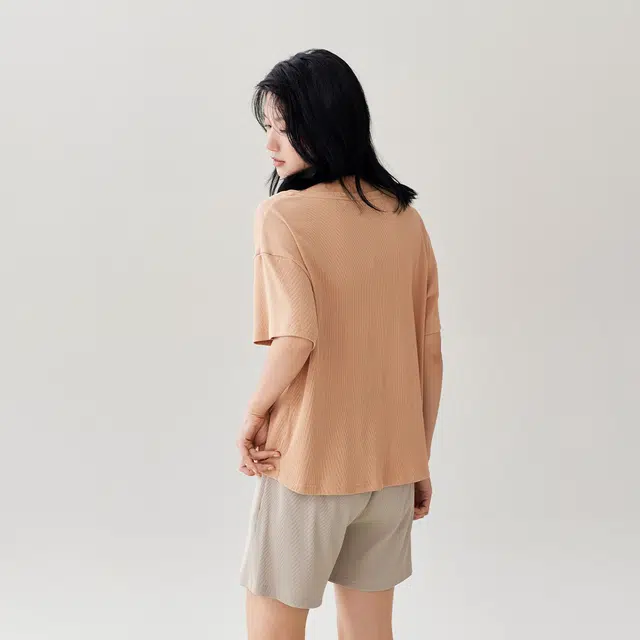 安之伴 夏季抑菌睡衣舒适透气可外穿宽松版家居服套装 女款