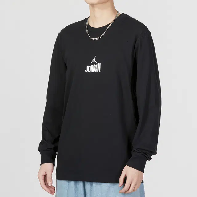 Jordan As M J Flt Mvp Ls Crew LogoT