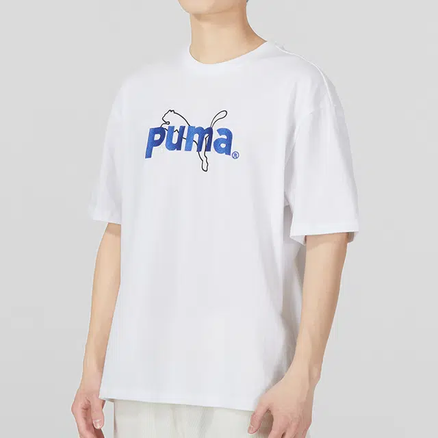 PUMA TEAM Graphic Tee LogoT