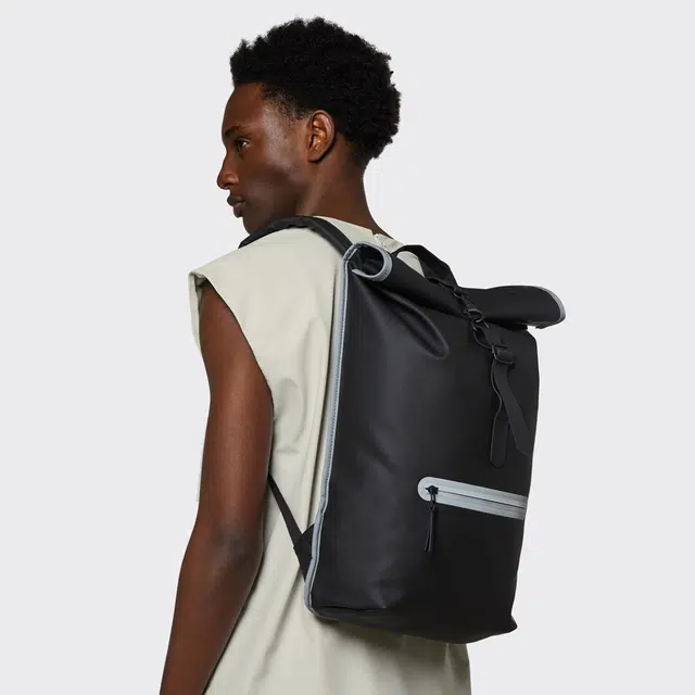 Rains Rolltop Rucksack Reflective 15