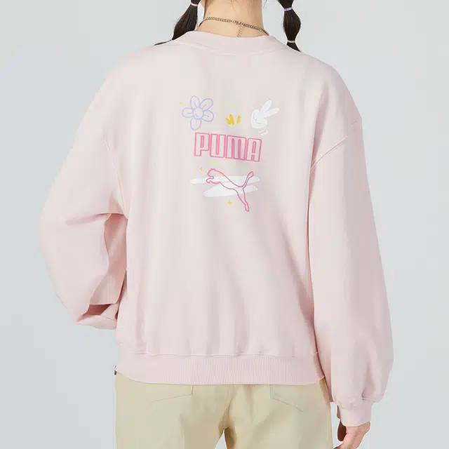 PUMA Women Fashion Sweatshirt Logo
