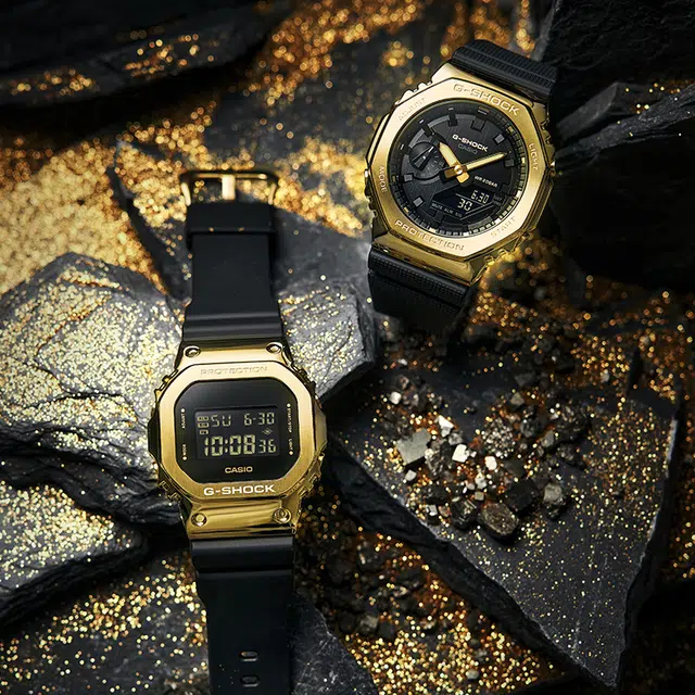 CASIO G-SHOCK GM-2100G-1A9PR+GM-S2100GB-1APR