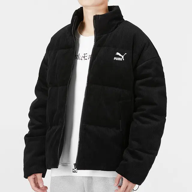 PUMA Classics Oversized Down Puffer Corduroy