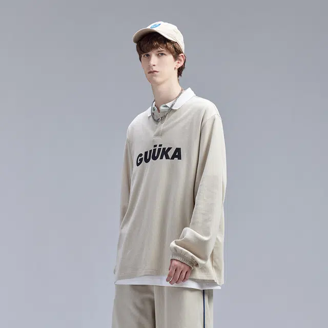 Guuka FW22 Black Polo Tee