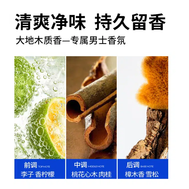 尊蓝 洗发膏洗浴造型组合套装 蓬松控油去屑洗发膏+微晶海盐沐浴露+定型发胶喷雾+发泥