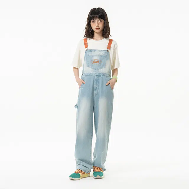 MostwantedLab Denim Overalls