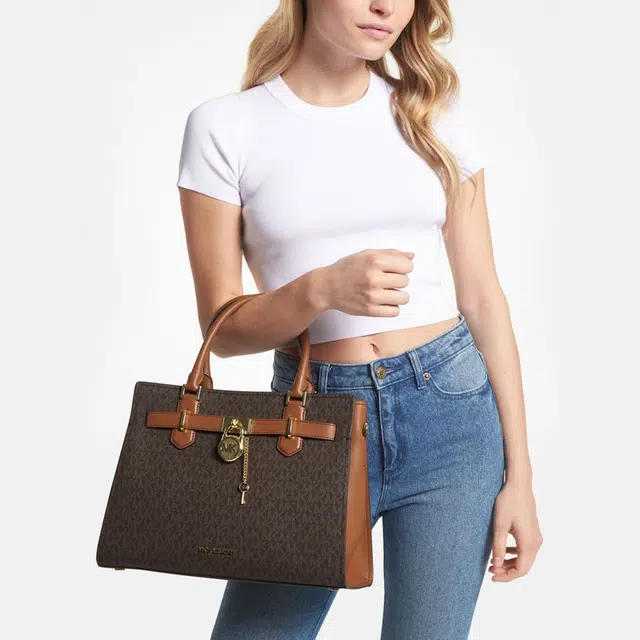 Michael Kors Hamilton Tote Medium Brown