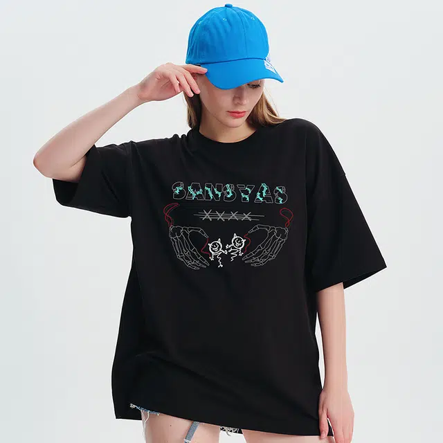 x devil clown T