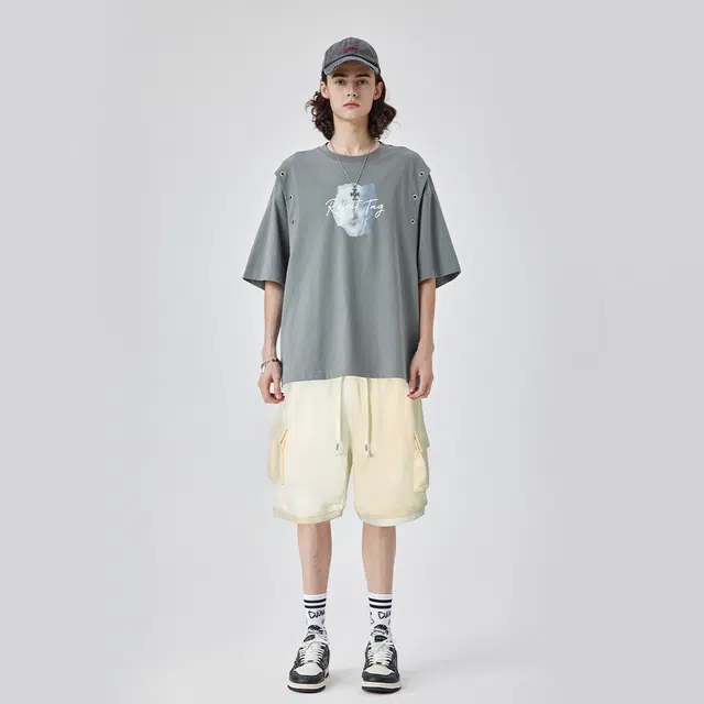 Guuka Shorts Cream White