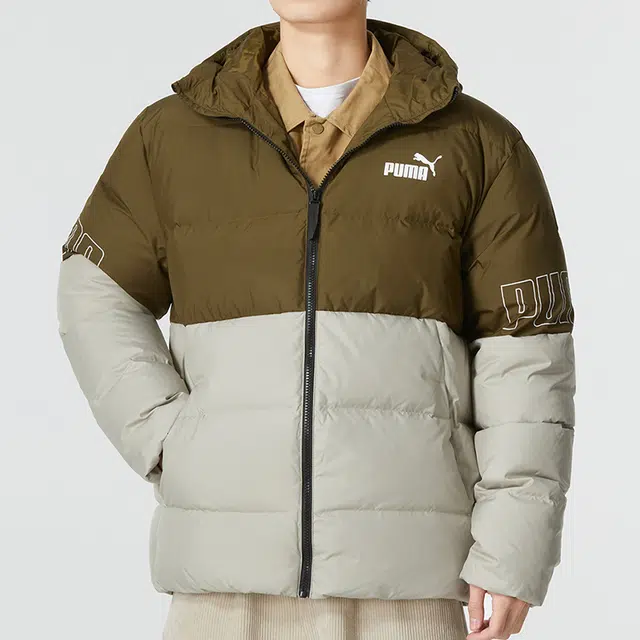 PUMA Power Hooded Down Puffer