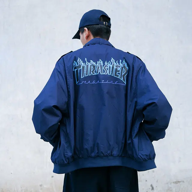 Thrasher Purple Flame Jacket