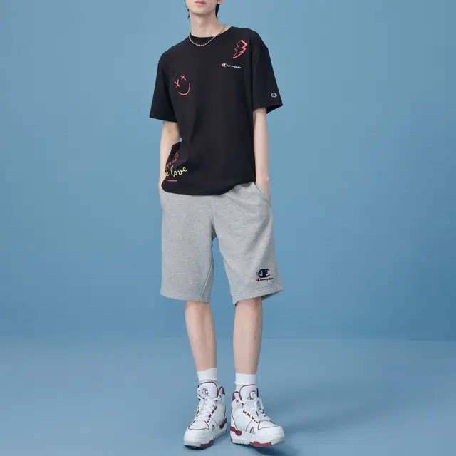 Champion SS23 Embroidered Logo Tee