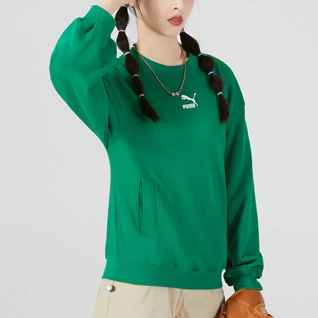 Puma Women Fashion Sweatshirt Logo
