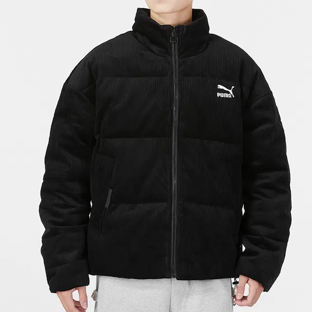 PUMA Classics Oversized Down Puffer Corduroy