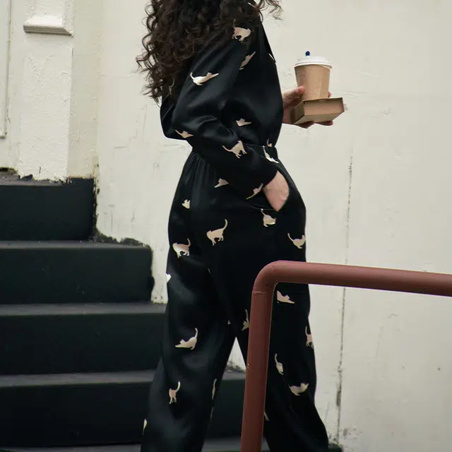 NOT JUST PAJAMA Cats 100