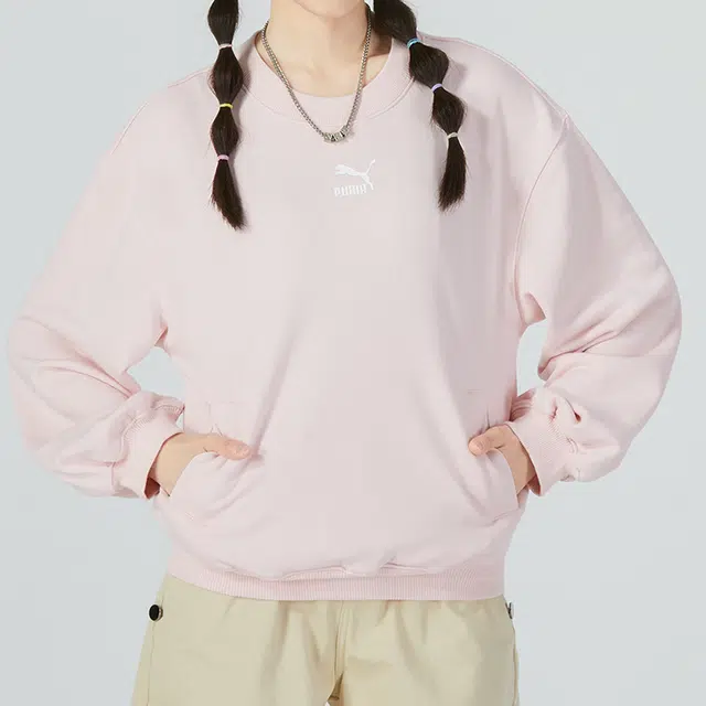 PUMA Women Fashion Sweatshirt Logo