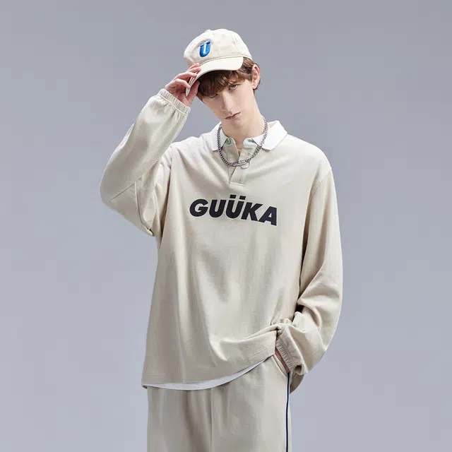 Guuka FW22 Black Polo Tee