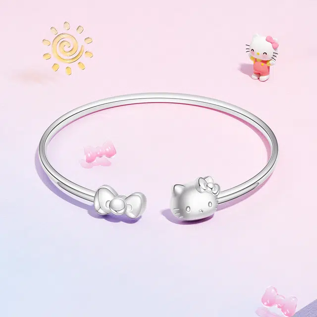 X HelloKitty S925 kitty