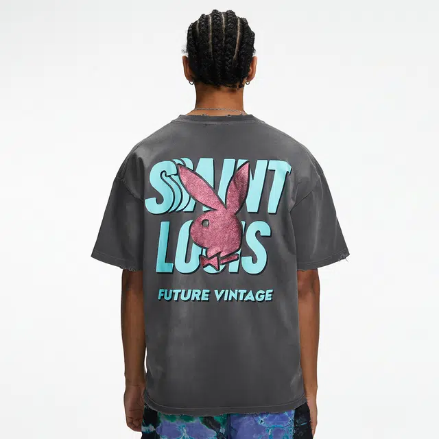 SSSAINT LOUIS x Playboy logoT