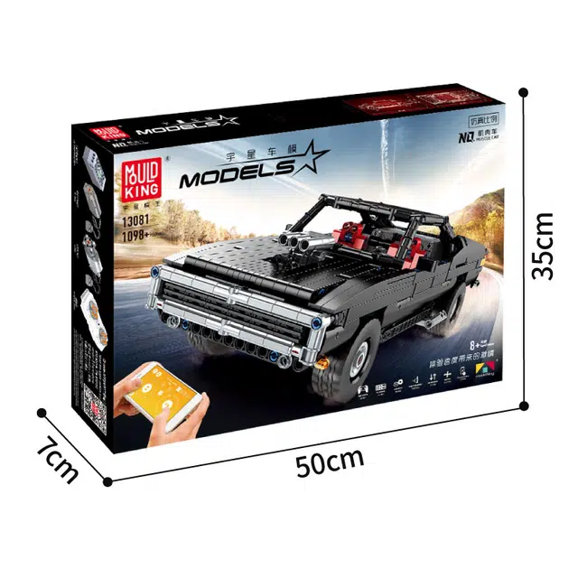 MOC APP 1098pcs 13081