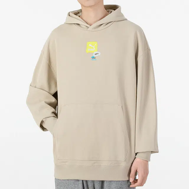 Puma Oversize Trend Graphic Hoodie Logo