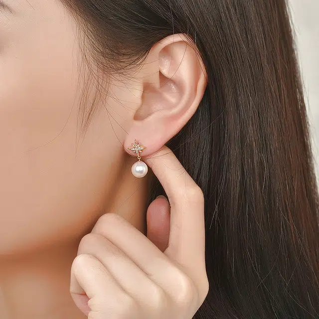 WithLove 18K7.5-8mmAkoya