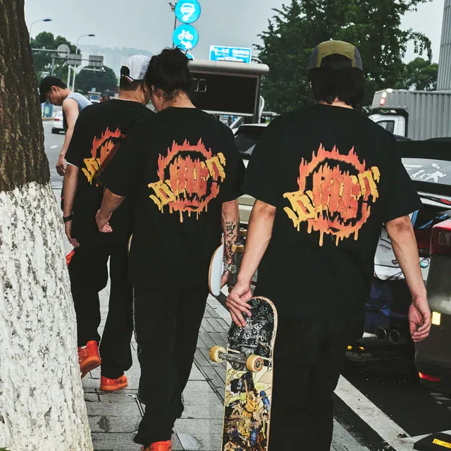 BURNIN x BADFIVE T